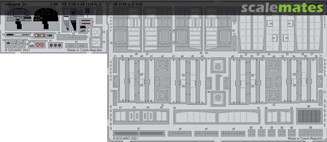 Boxart Il-2 detail set 491145 Eduard