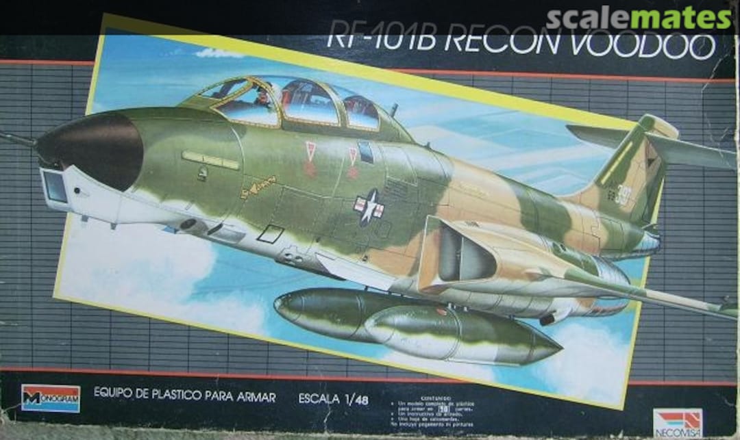 Boxart RF-101B RECON VOODOO 5818 Monogram/Necomisa