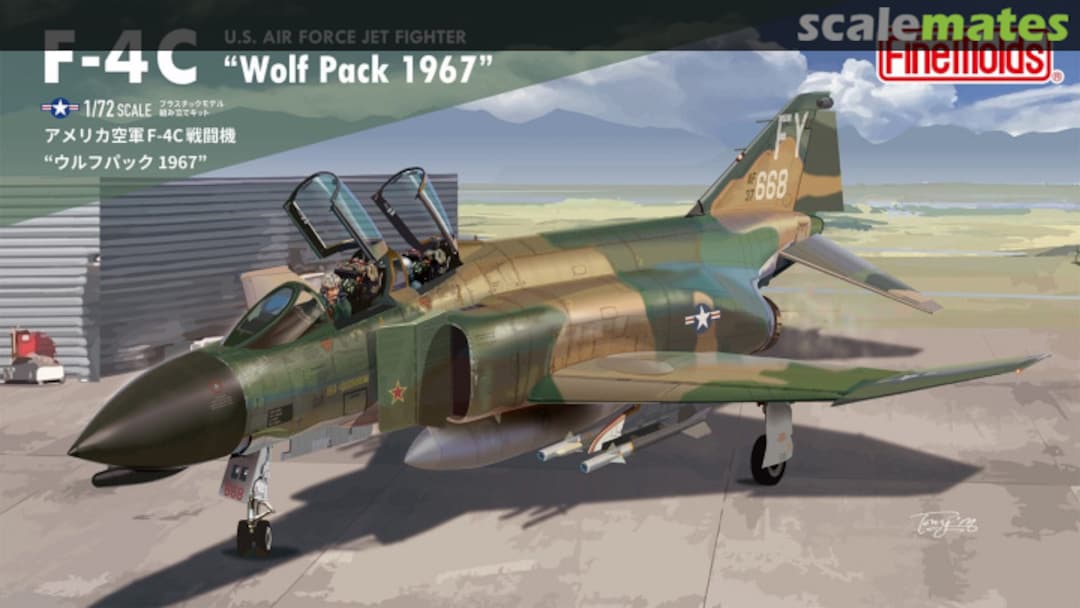 Boxart F-4C "Wolf Pack 1967" 72846 Fine Molds