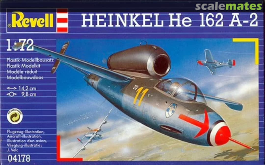 Boxart Heinkel He 162 A-2 04178 Revell