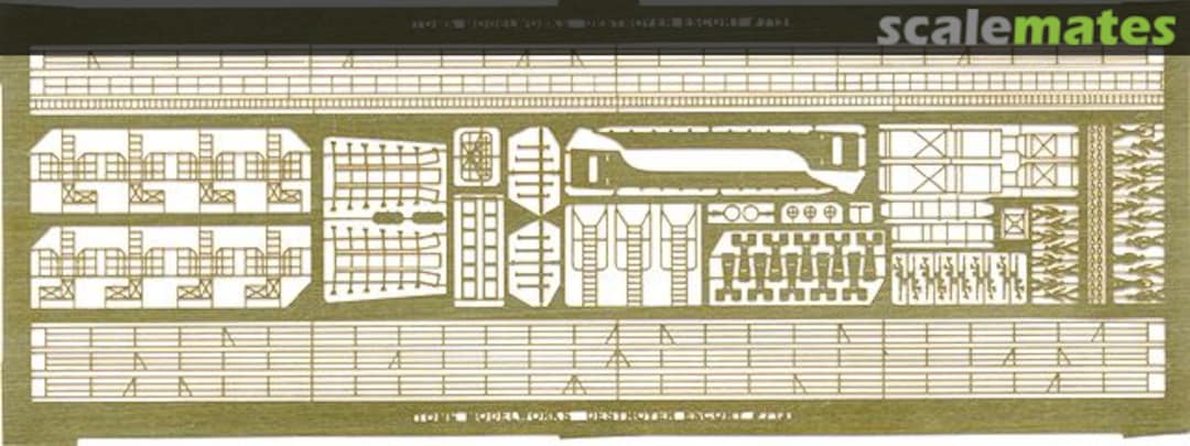 Boxart Photo-Etched Parts for US Destroyer Escort PE-58 Pit-Road