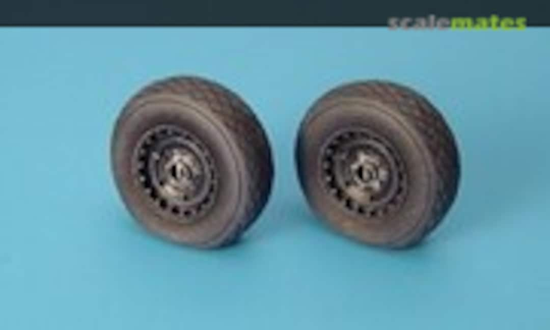 1:48 Me 262A SCHWALBE wheels + paint mask (Aires 4146)