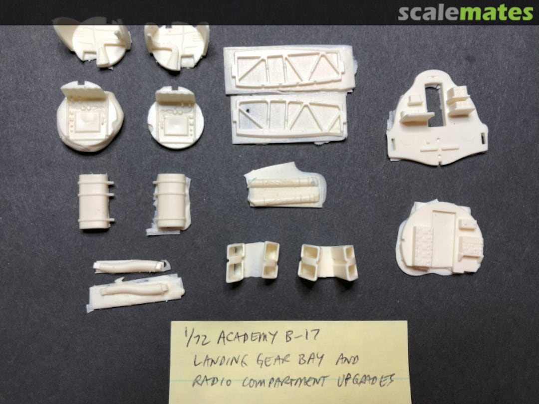 Boxart Landing Gear Bay and Radio Compartment Upgrades  Garage Kit