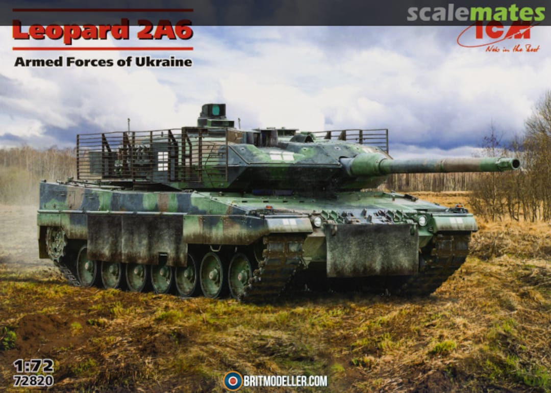 Boxart Leopard 2A6 72820 ICM