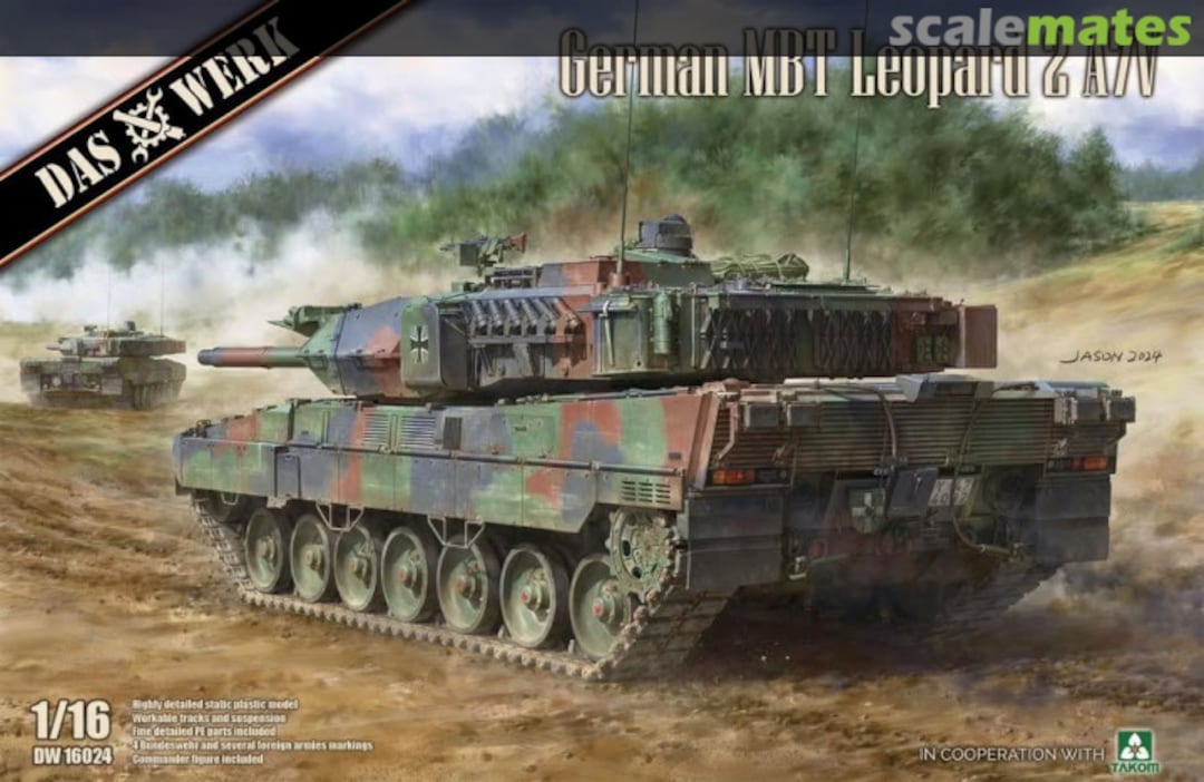 Boxart MBT Leopard 2 A7V DW16024 Das Werk