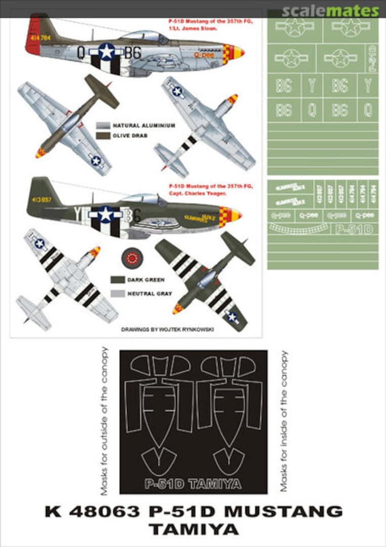 Boxart P-51D Mustang K48063 Montex