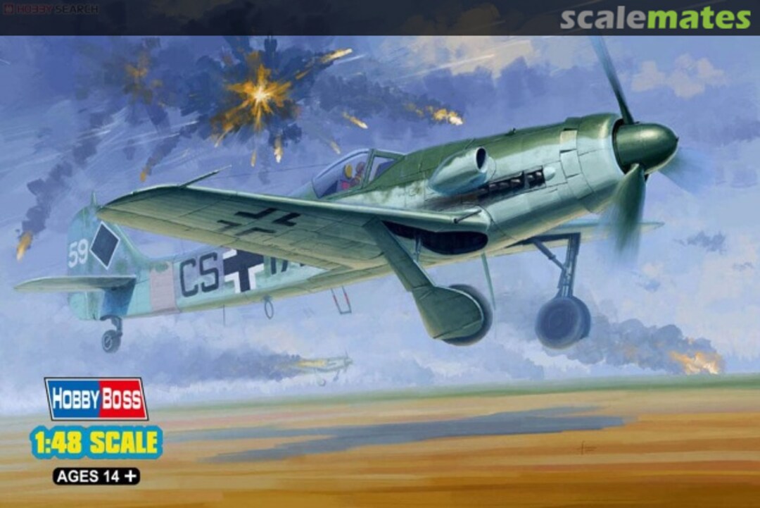 Boxart Focke-Wulf FW 190D-12 81719 HobbyBoss