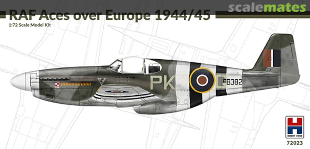 Boxart RAF Aces over Europe 1944/45 72023 Hobby 2000