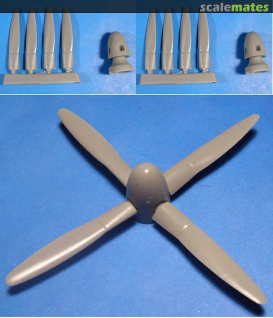 Boxart P-61 Black Widow Propellers & Spinners VDS48045 Vector