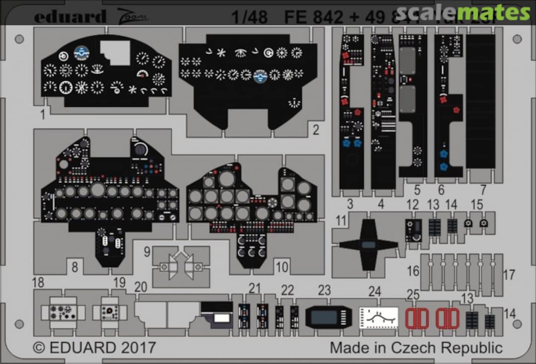 Boxart Yak-28P FE842 Eduard