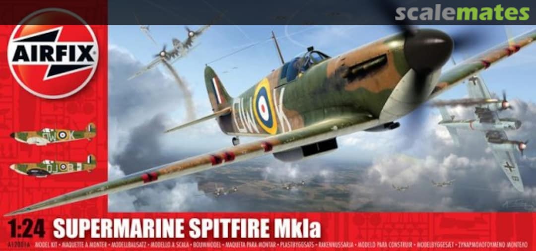 Boxart Supermarine Spitfire Mk Ia A12001A Airfix