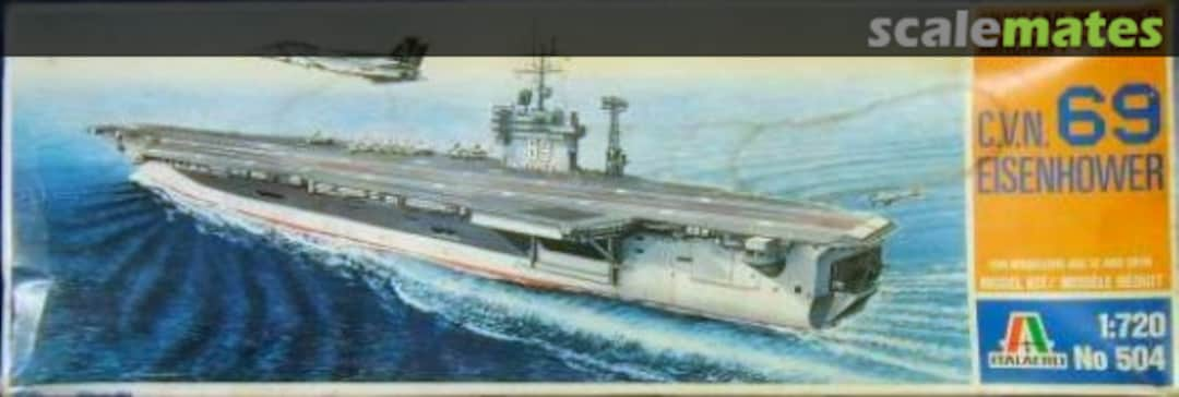 Boxart USS Eisenhower CVN 69 504 Italaerei