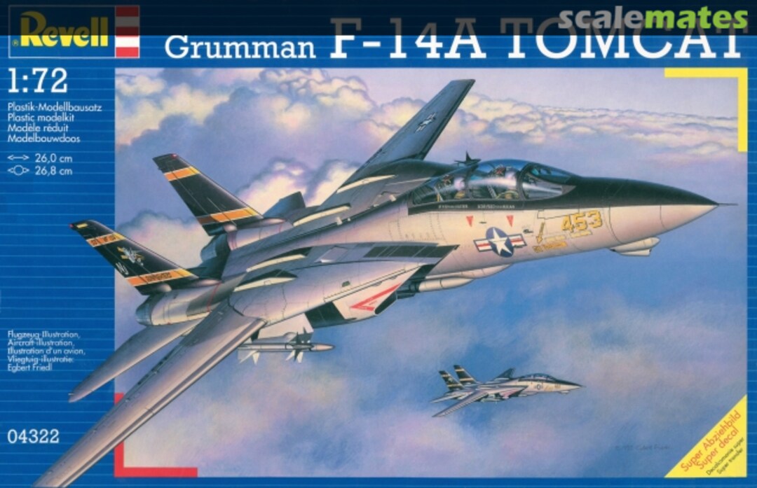 Boxart Grumman F-14A Tomcat 04322 Revell