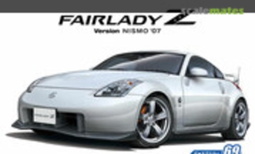 1:24 Nissan Z33 Fairlady Z Version Nismo '07 (Aoshima 055229)