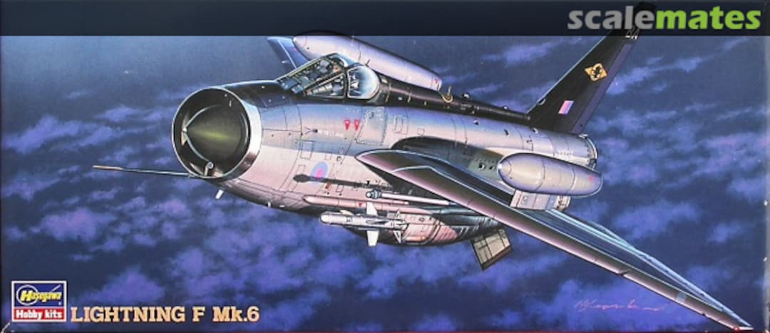 Boxart Lightning F Mk.6 02622 Hasegawa