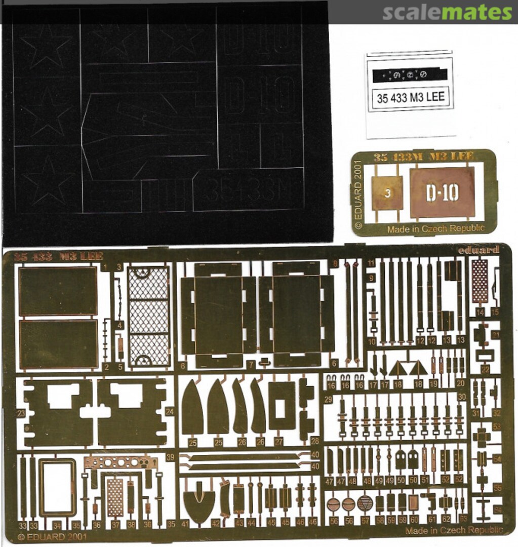 Contents M-3 Lee 35433 Eduard