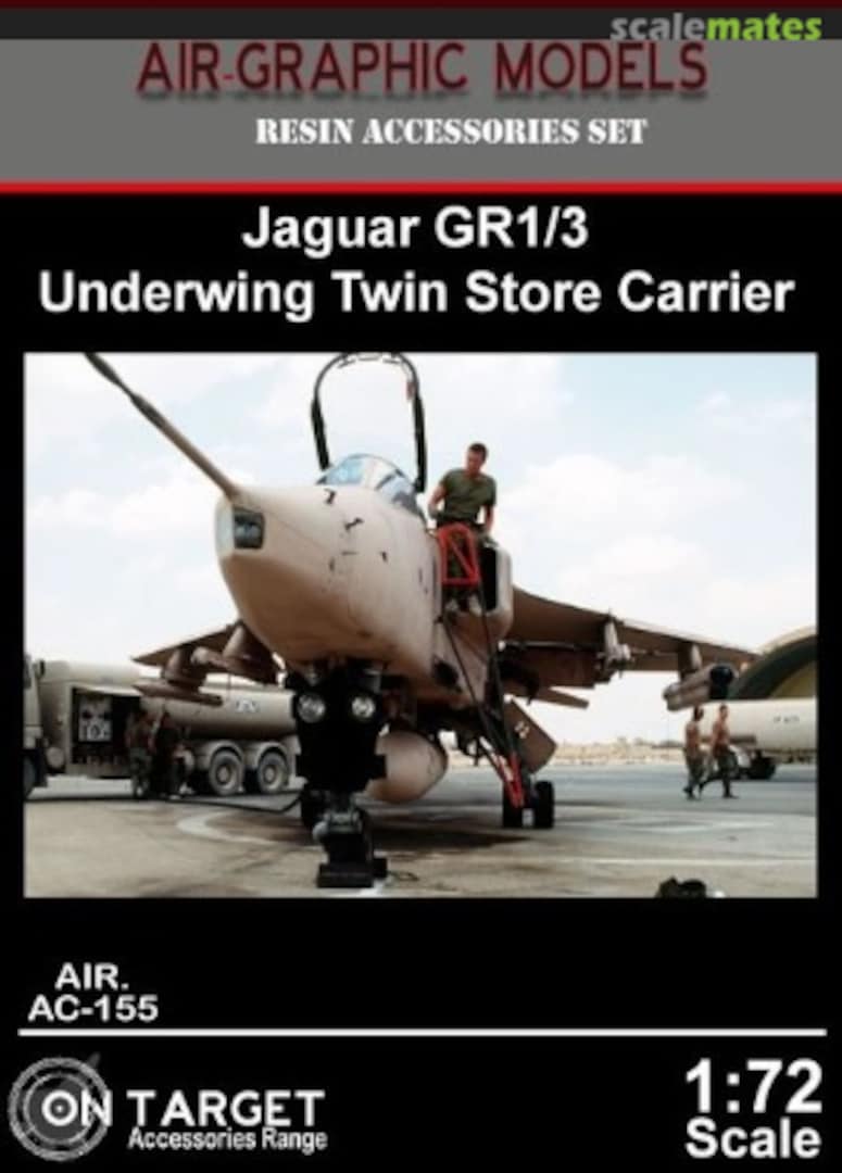 Boxart Jaguar GR1/3 Underwing Twin Store Carrier AIR.AC-155 Air-Graphic Models