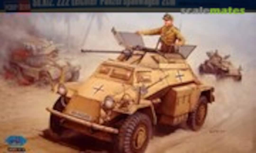 1:35 Sd.Kfz. 222 Leichter Panzerspähwagen 2cm (HobbyBoss 82442)