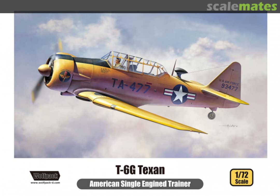 Boxart T-6G Texan WP17207 Wolfpack