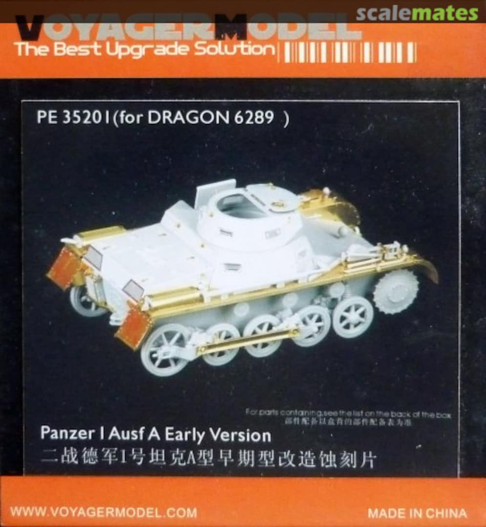 Boxart Panzer I Ausf A PE35201 Voyager Model