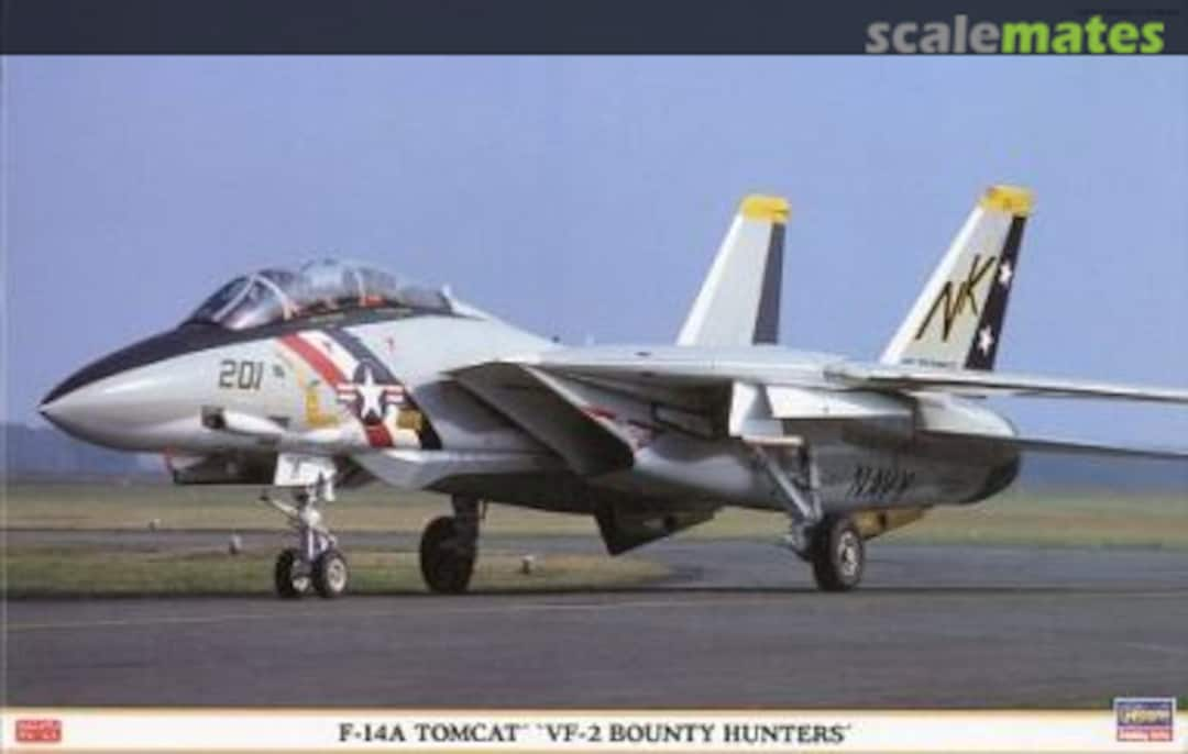 Boxart F-14A Tomcat `VF-2 Bounty Hunters´ 09797 Hasegawa