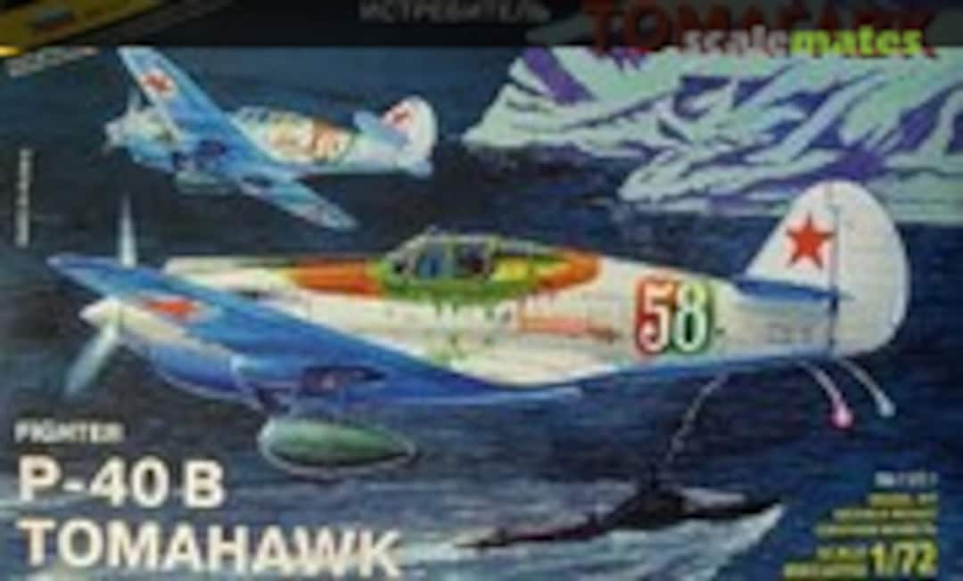 1:72 P-40B Tomahawk (Zvezda 7201)