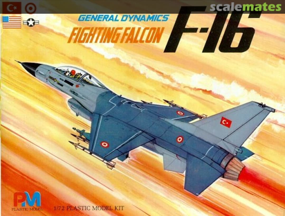 Boxart General Dynamics F-16 Fighting Falcon PM-007 PM Model