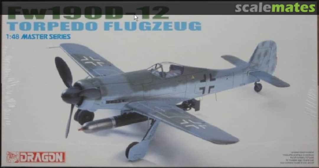 Boxart Fw190D-12 Torpedo Flugzeug 5534 Dragon