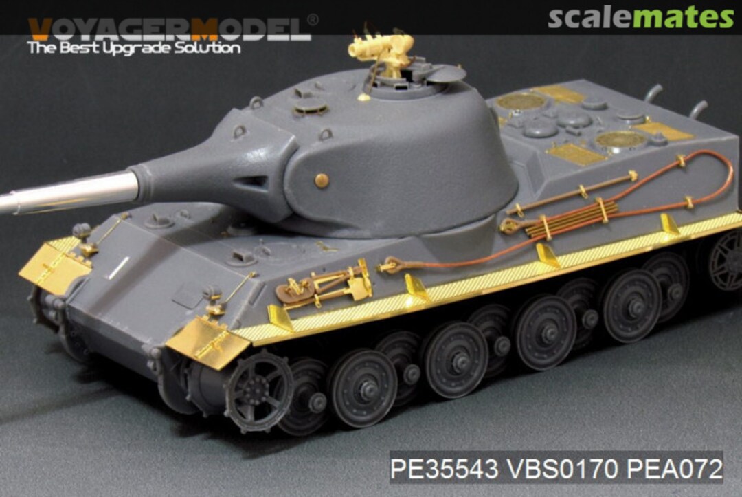 Boxart Pz.Kpfw. VII Löwe Super Heavy Tank Basic Set PE35543 Voyager Model