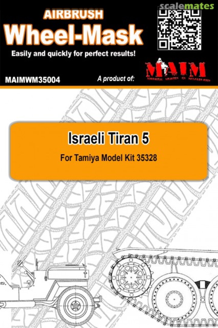 Boxart Israeli Tiran 5 - Wheel Mask MAIMWM35004 MAiM