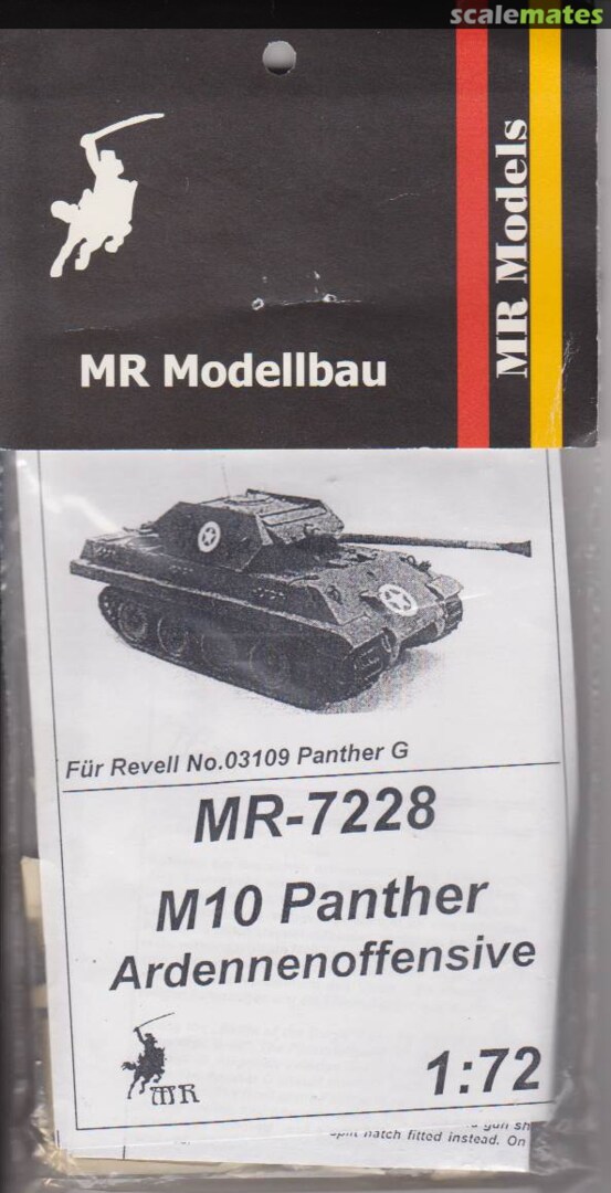 Boxart M10 Panther Ardennenoffensive MR-7228 MR Modellbau