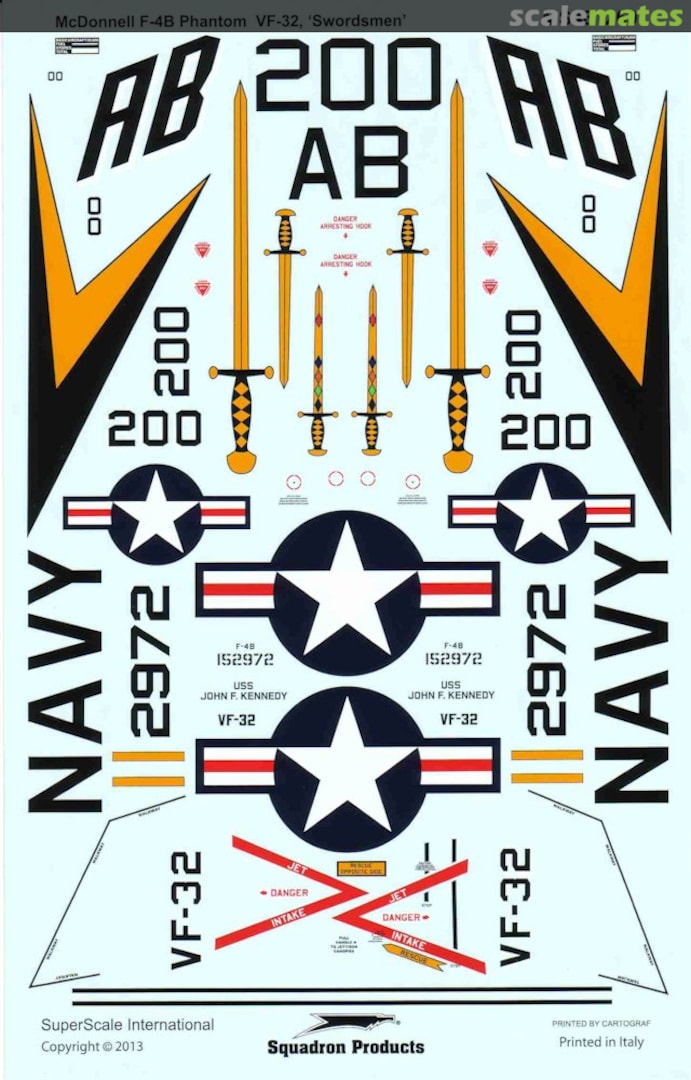 Boxart F-4B Phantom II MS481269 SuperScale International