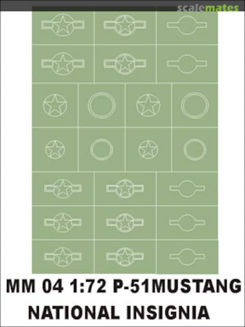 Boxart P-51 Mustang MM04 Montex