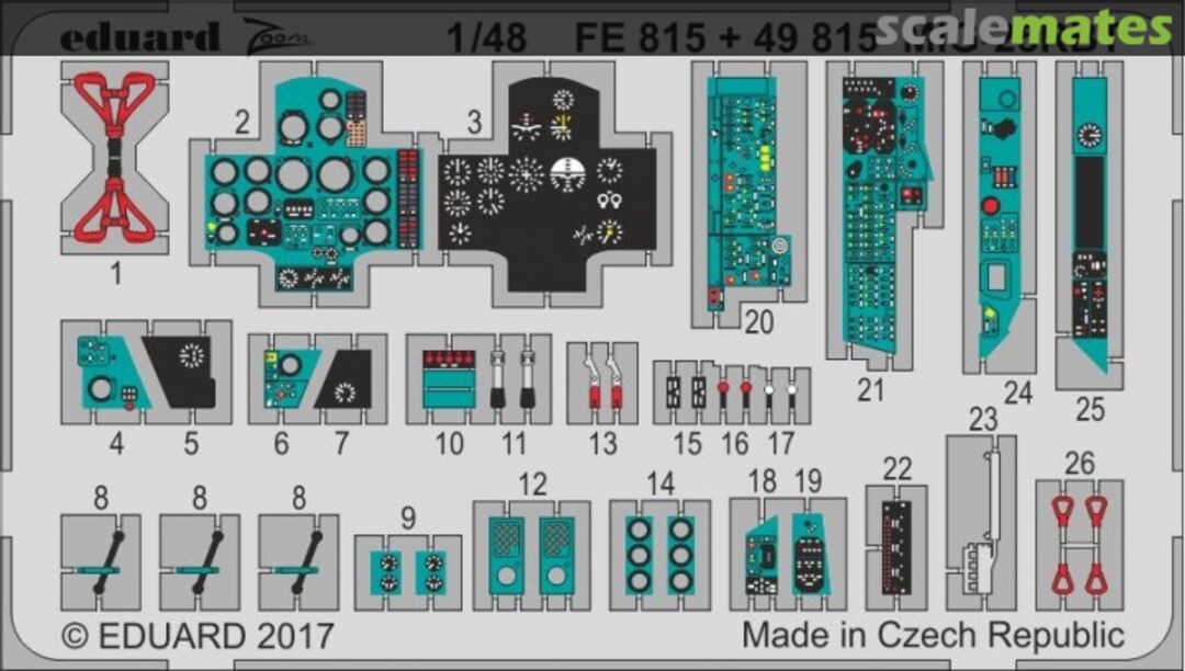 Boxart MiG-25RBT interior 49815 Eduard