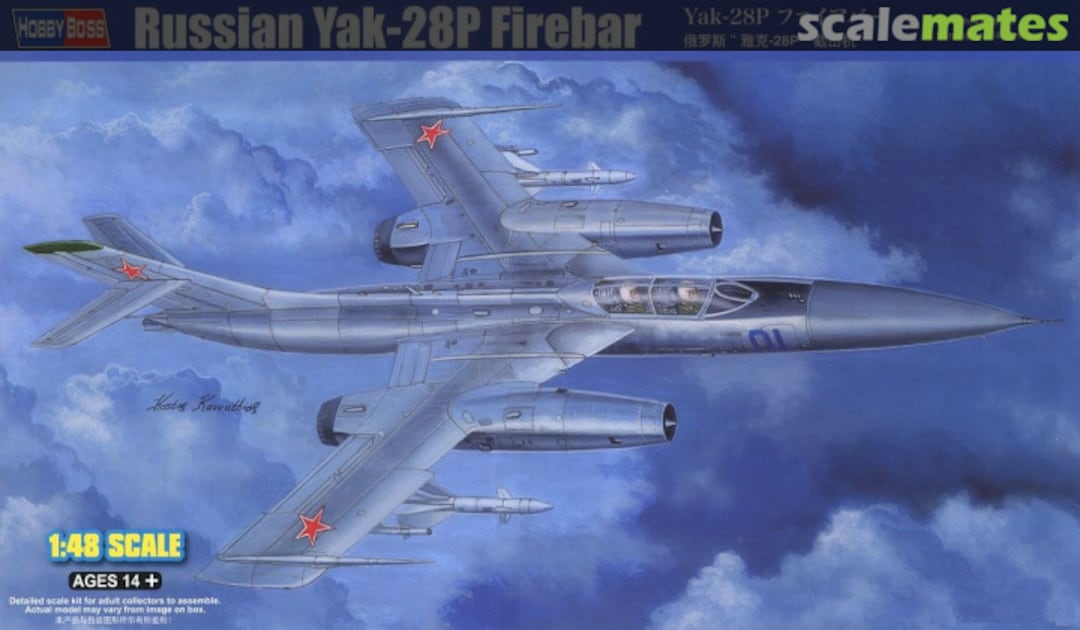 Boxart Yak-28P Firebar 81767 HobbyBoss