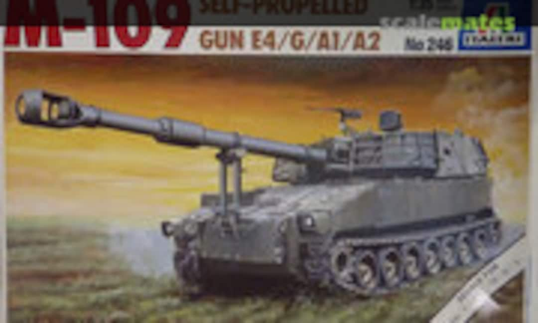 1:35 M-109 Self-Propelled Gun E4/G/A1/A2 (Italeri 246)