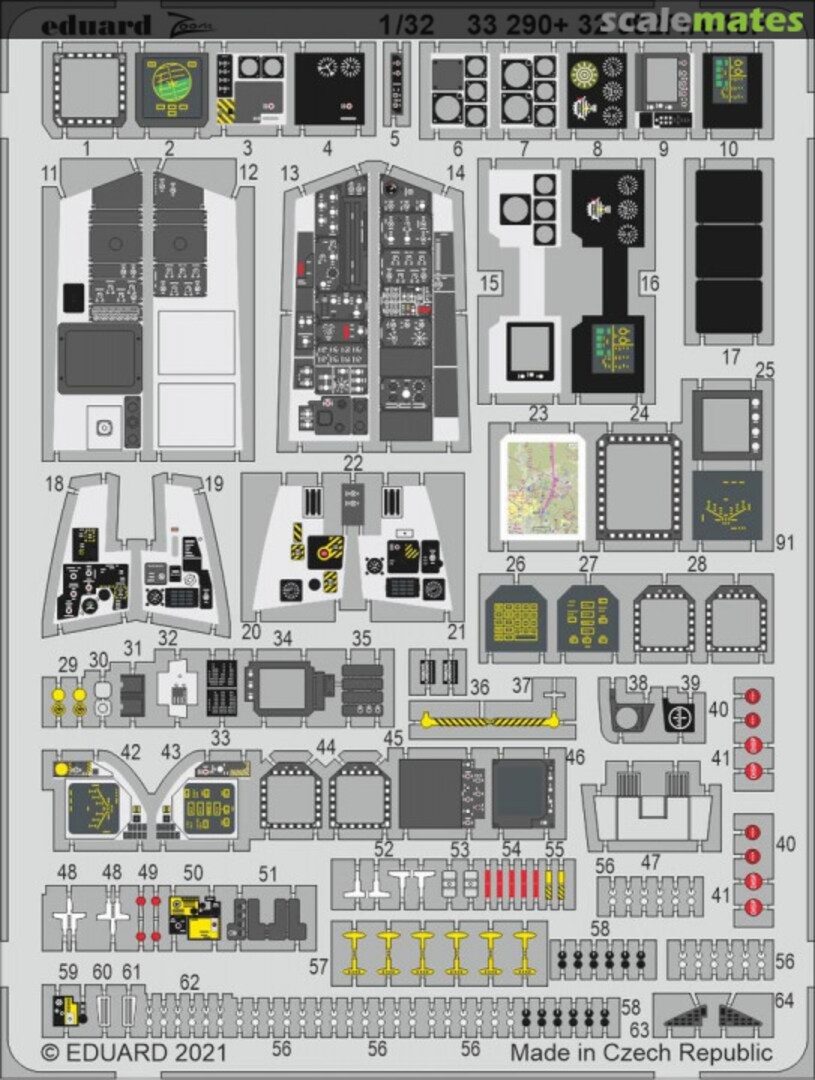 Boxart F/A-18F REVELL 33290 Eduard