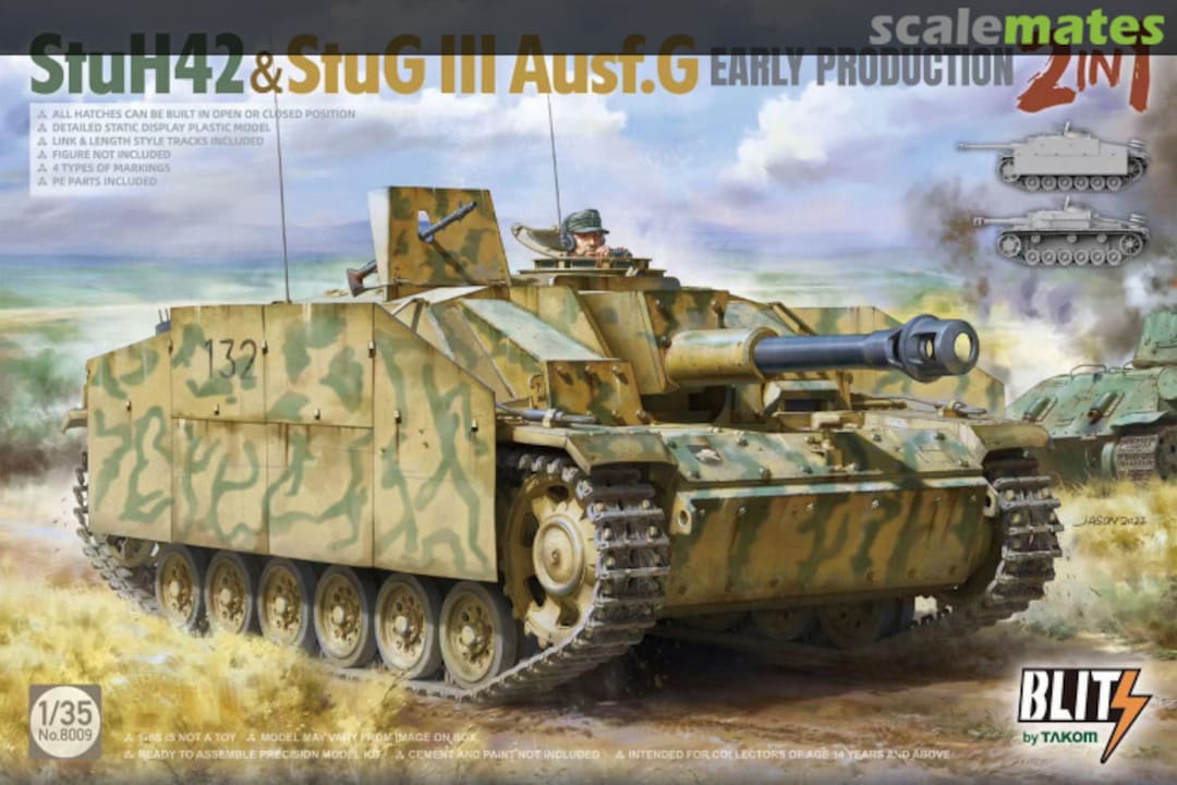 Boxart StuH42 & StuG III Ausf.G 8009 Takom