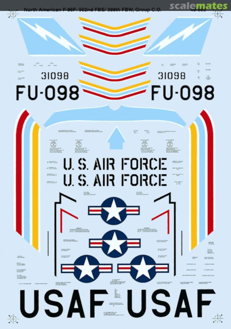 Boxart North American F-86F 48-0963 Microscale