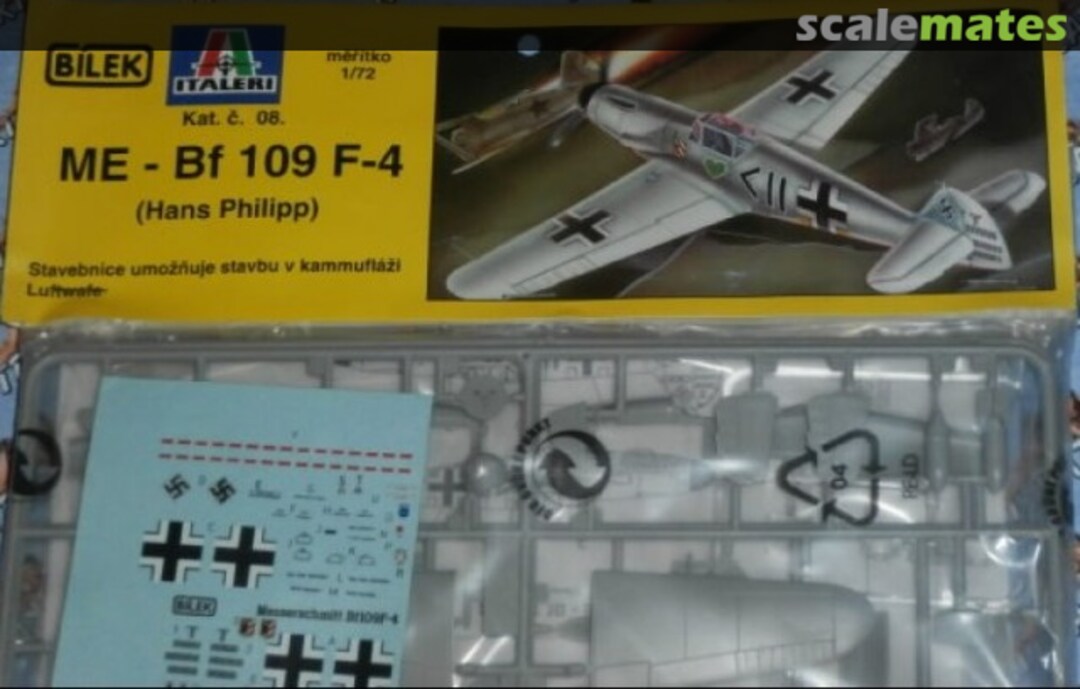 Boxart ME Bf 109 F-4 08 Bilek