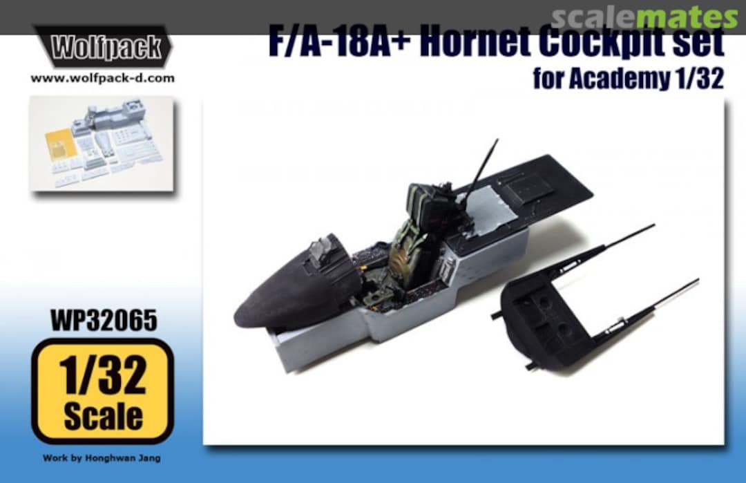 Boxart F/A-18A+ Hornet Cockpit Set WP32065 Wolfpack