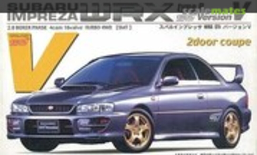 1:24 Subaru Impreza 2door Coupe WRX Type R STi Version V (Fujimi 03531)