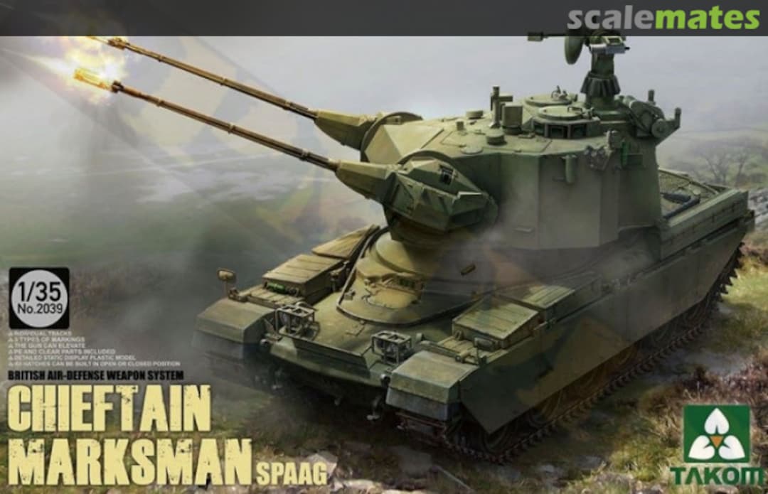 Boxart Chieftain Marksman 2039 Takom