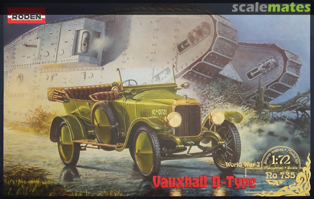 Boxart Vauxhall D-Type 735 Roden