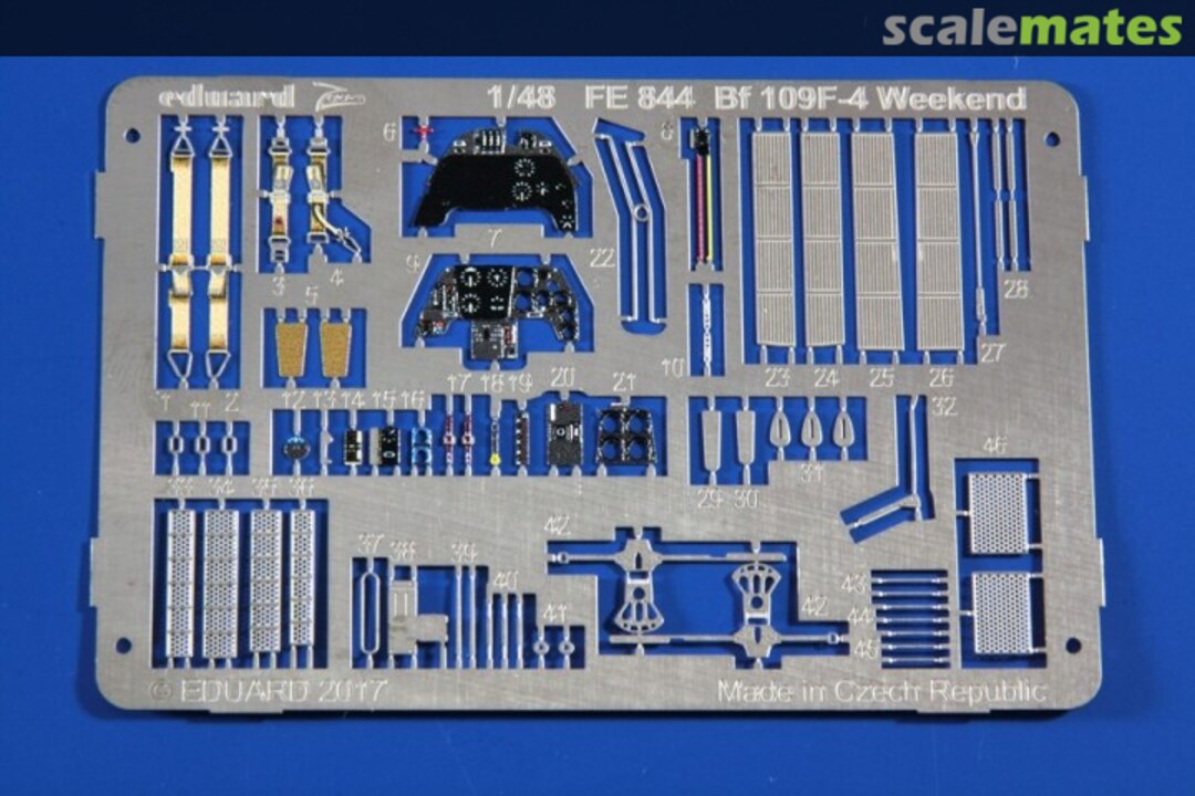 Boxart Bf 109F-4 Weekend FE844 Eduard