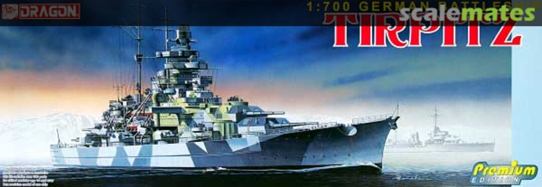 Boxart Battleship Tirpitz 7081 Dragon