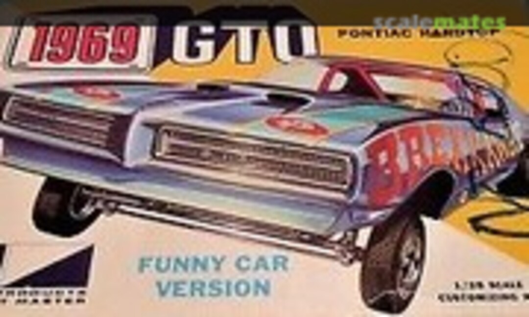 1:25 1969 GTO Pontiac Hardtop (MPC 1-1169-200)