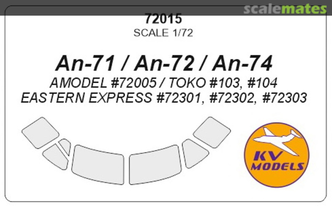 Boxart An-71/ An-72/ An-74 72015 KV Models