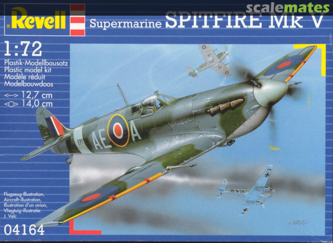 Boxart Supermarine Spitfire Mk V 04164 Revell