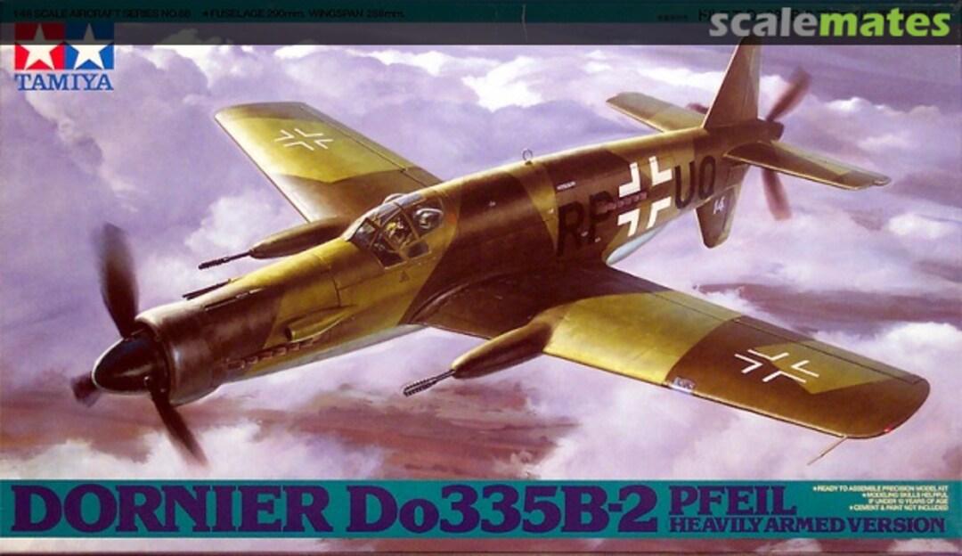 Boxart Dornier Do335B-2 Pfeil 61088 Tamiya